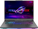 Asus Rog Strix G16 G614JVR-ES96 16" IPS (i9-14900HX/32GB/1TB SSD/GeForce RTX 4060/W11 Home) Eclipse Grey (US Keyboard)