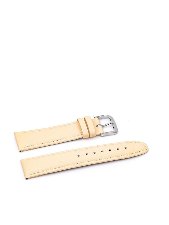 Kuki Lederriemen Beige