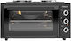 Finlux Elektrischer Ofen 45Es mit 2 Brennern Schwarz