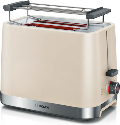 Bosch Mymoment Toaster 2 Slots 950W Beige