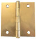 Hinges Cabinet 3.5"x3.5" Yellow Martin 93126 Detachable Pin Hinges 1 Piece