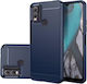 Techsuit Carbon Back Cover Silicone Blue (Nokia...