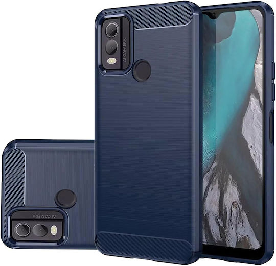 FTRONGRT Cover Per Nokia C22 – Custodia In TPU Morbida, Antiurto, Antigraffio, Nero