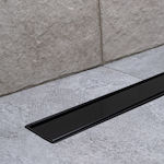 Karag Stainless Steel Siphon Floor Black