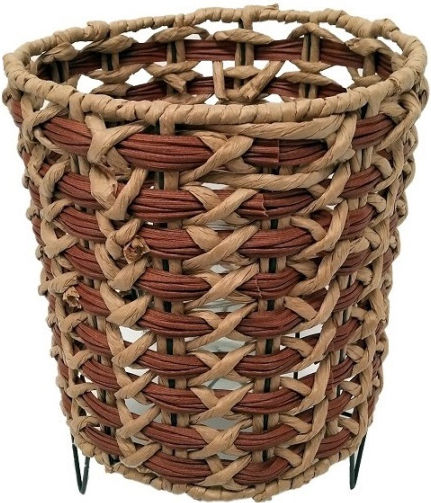 Espiel Laterne Korbweide Braun 18x18x24cm 1Stück
