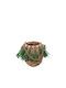 Espiel Tabletop Wicker Lantern Beige 22cm