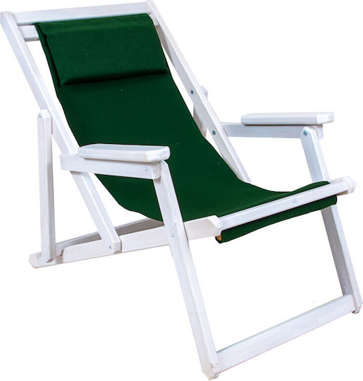 Politishome Pânză Pentru Șezlong Verde Cypress 42x114 cm