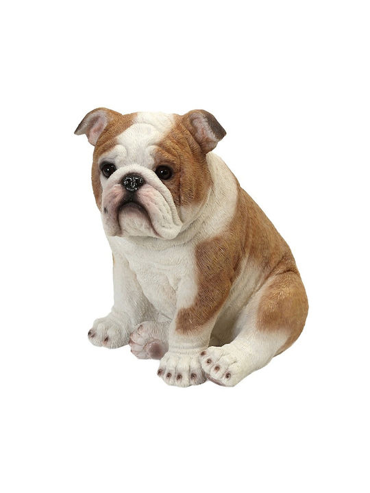 Bulldog Dog Figure Polyresin 20x14.5x19.5cm