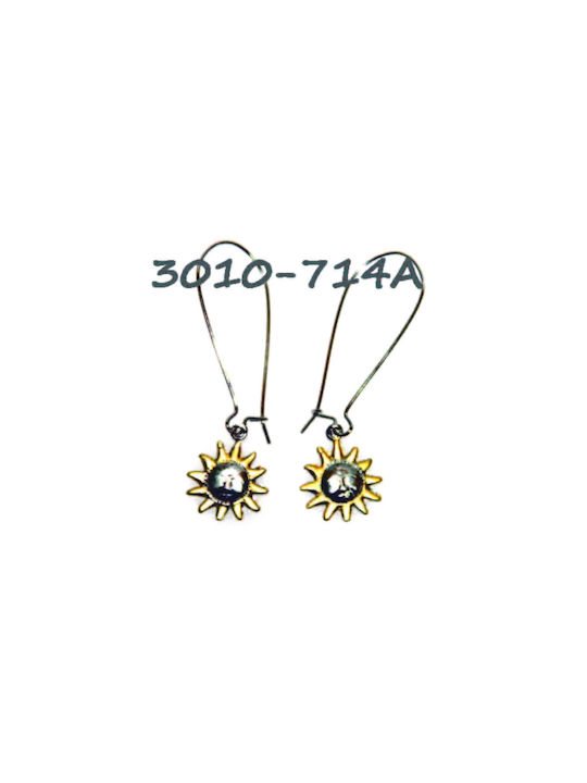 Kostibas Fashion Earrings Pendants Gold Plated