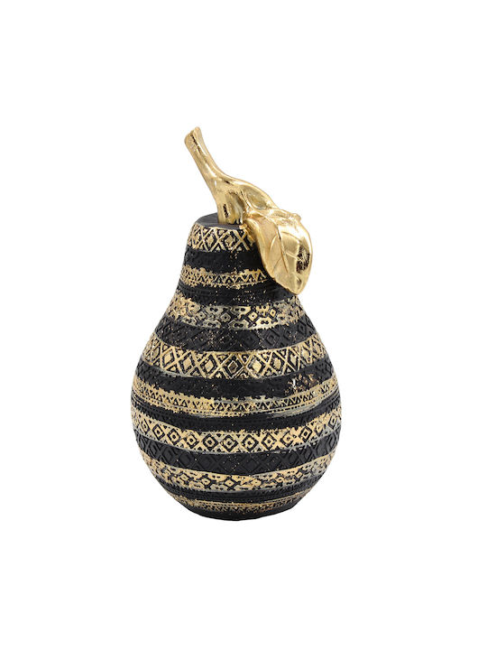 Keskor Decorative Pear made of Polyresin 11x11x20cm 1pcs