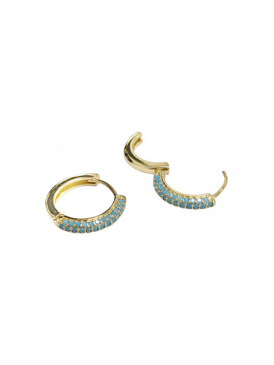 Kostibas Fashion Earrings Gold Plated