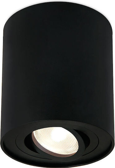 Braytron Einzel Spot mit Fassung GU10 in Schwarz Farbe