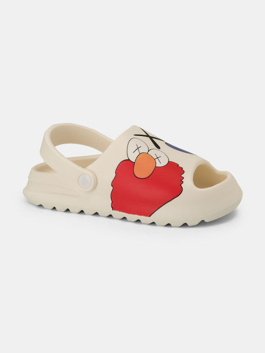 Kids' Slides Beige