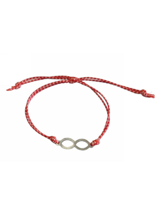 Kostibas Fashion Bracelet with design Infinity made of Steel