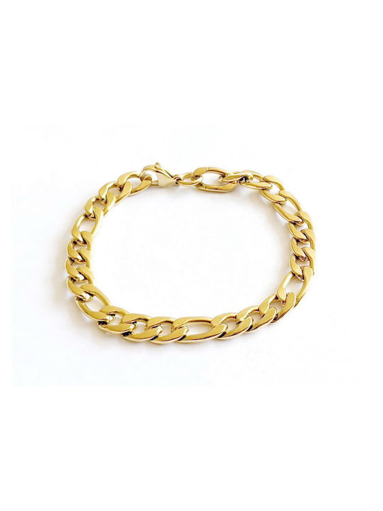 Kostibas Fashion Bracelet made of Steel Gold Plated