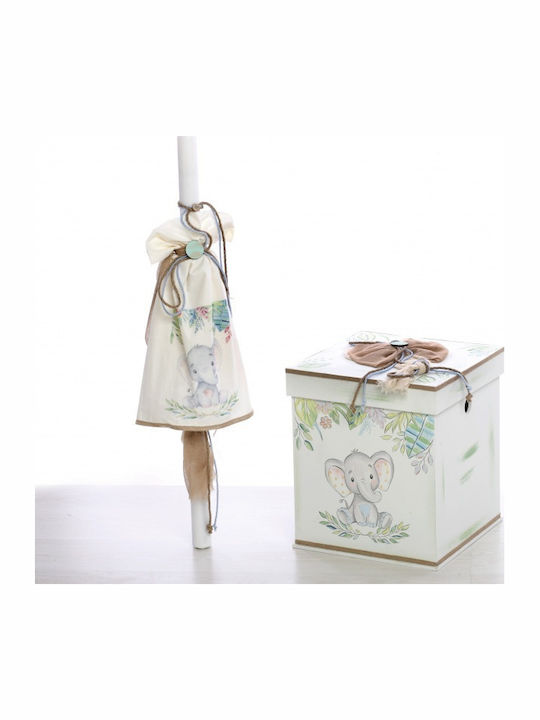 Bellissimo Set Mic De Botez Cu Temă Elefănțel SKB-1030