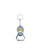 Keychain Opener Greece Metallic