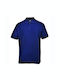 Portwest Men's Short Sleeve Work Shirt Polo Blue