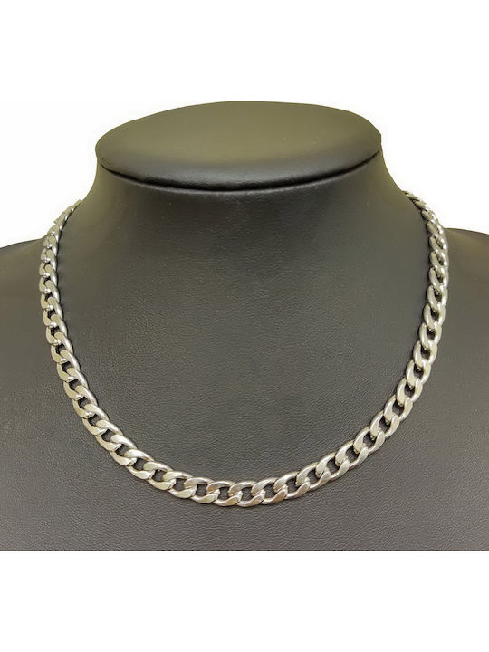 Kostibas Fashion Chain Neck made of Steel Length 50cm