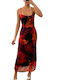 Chica Maxi Dress Red