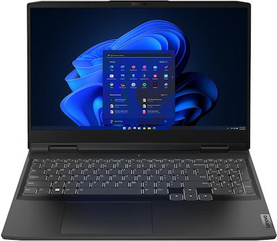 Lenovo IdeaPad Gaming 3 15ARH7 15.6" IPS FHD 120Hz (Ryzen 5-7535HS/16GB/512GB SSD/GeForce RTX 3050/No OS) Onyx Grey (US Keyboard)