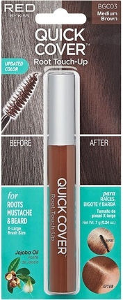 Kiss Beauty Brush-In-Color Mascara Natural Medium Brown 10ml