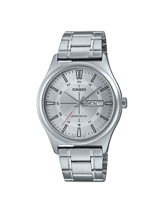 Casio Watch Battery with Silver Metal Bracelet