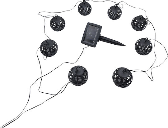 Uncle George Hanging Solar Light Garland Warm White with Photocell IP65