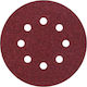 Wolfcraft Φύλλο Λείανσης Έκκεντρου Τριβείου 125x125mm Σετ 5τμχ