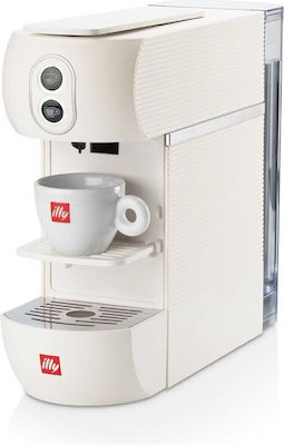 Illy Easy Kaffeemaschine für Kapseln E.S.E. Pod Druck 20bar Weiß