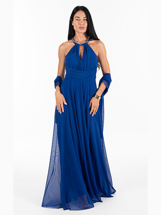 Mikael Maxi Rochie Rua