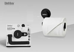 Bathlux Θήκη Για Χαρτί Υγείας Μαύρη 105694