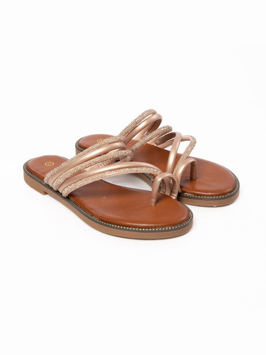 Siamoshoes Women's Flat Sandals in Pink Color