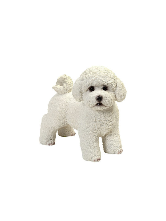 Poodle Dog Figure Polyresin 23x12.2x21cm