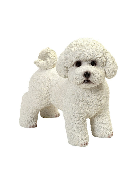 Poodle Dog Figure Polyresin 23x12.2x21cm