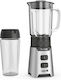 Tefal Minimix Μπλέντερ με Γυάλινη Κανάτα 700 ml 400W Ασημί