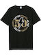 Amplified Classic T-shirt AC/DC Μαύρο Βαμβακερό