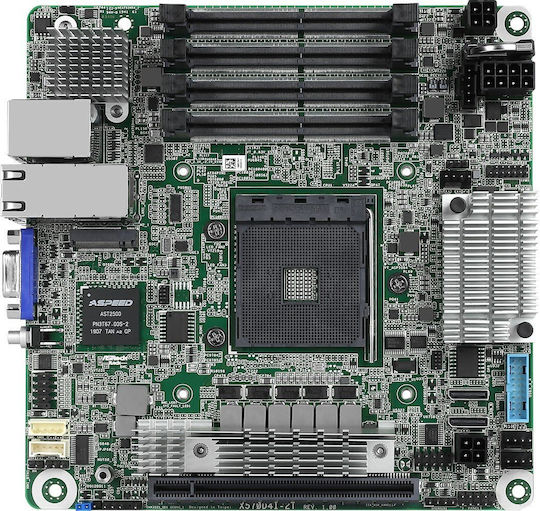 ASRock X570D4I-2T Mainboard Mini-ITX mit AMD AM4 Sockel