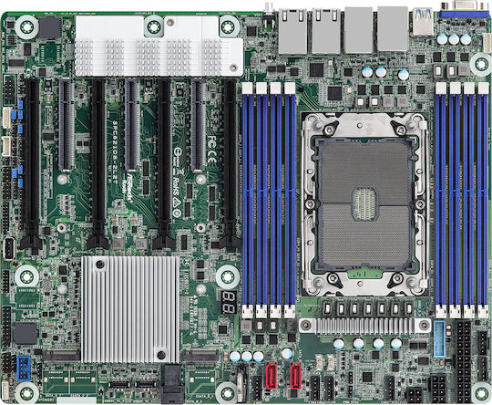 ASRock SPC621D82L2T C621A Дънна платка ATX с Intel 4189 Сокет