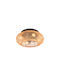 Trio Lighting Lillesand Πλαφονιέρα 50cm με Φως Καφέ
