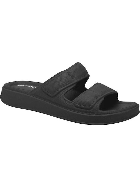 Piccadilly Marshmallow Women's Flip Flops Black