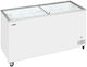 Straight Sliding Glass Freezer 1550x630x892mm Ic501sc