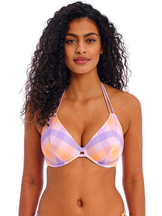 Freya Bikini Swim Top Pink