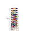 Material plastic Organizator de pantofi 51x24x140cm