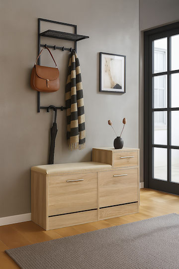 Wooden Shoe Organizer 94.5x31x56.5cm