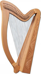 Hfx 2774-bw Celtic Harp