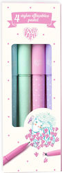 Djeco Erasable Pastel Shades Pens 4pcs Djeco Erasable Pastel Shades Pens 4pcs