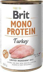 Brit Protein Hrana umedă pentru câini pentru câini cu Turcia și Carne în conservă 1 x 400g