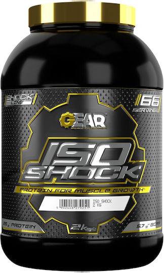 Gear Nutrition ISO Shock Протеин Суроватъчен с Вкус Шоколад 2kg