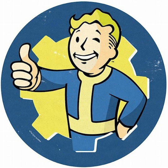 Fallout Vault Boy Mousepad 22cm